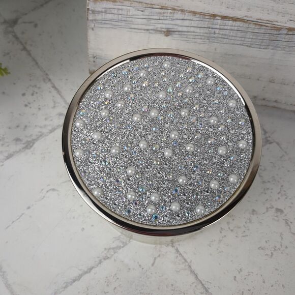 Bath & Body Works MAGIC IN THE AIR 3-WickCandle Jar 14.5 oz. Rhinestone Lid NEW - Picture 6 of 11